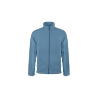 CASACO POLAR AB/ FECHO 2BOLSOS AZUL TROPICAL K911